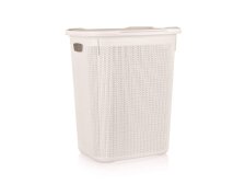 Koš na špin.prádlo 50l/55x43x34cm Ratan krém, PH