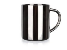 Termohrnek 300ml/9cm bez víčka, nerez
