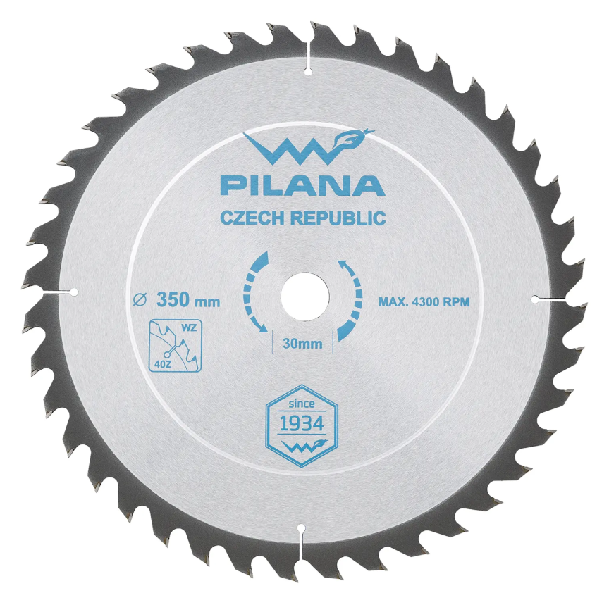 Kotouč pil. SK350x3x30mm/40Z měk.+tvrdé dřevo Pilana