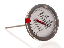 Teploměr vpich.vaření/pečení 12,5cm/60-87°C ,nerez