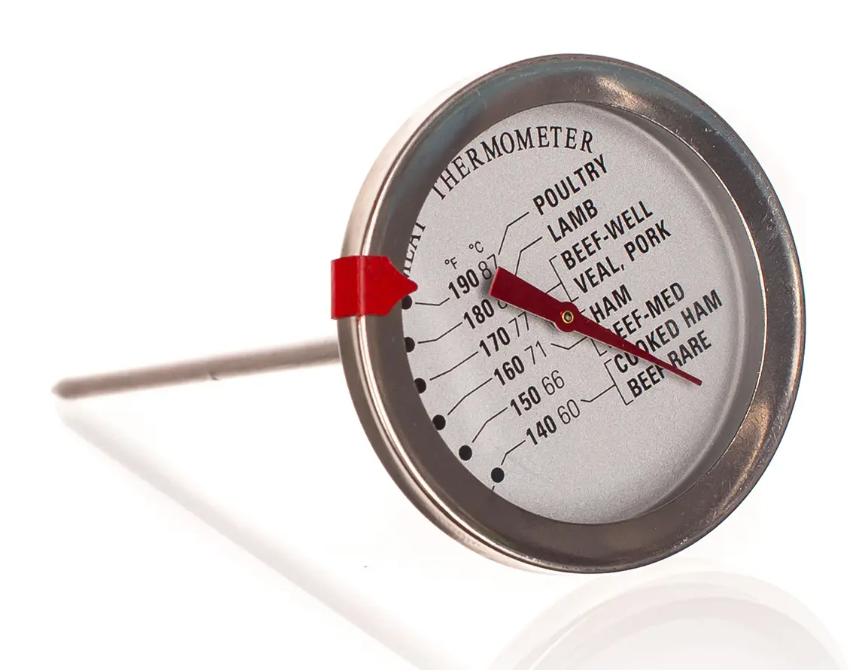 Teploměr vpich.vaření/pečení 12,5cm/60-87°C ,nerez Teploměr vpich.vaření/pečení 12,5cm/60-87°C ,nerez - Kuchyně skladování a zavařování potravin a nápojů