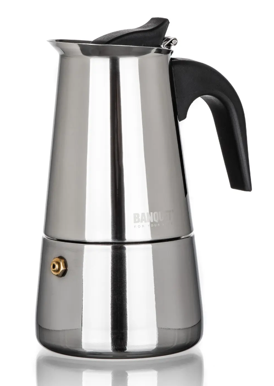 Kávovar 4šálky MIA indukce,nerez Kávovar 4šálky MIA indukce,nerez - Kuchyně nádobí, příslušenství