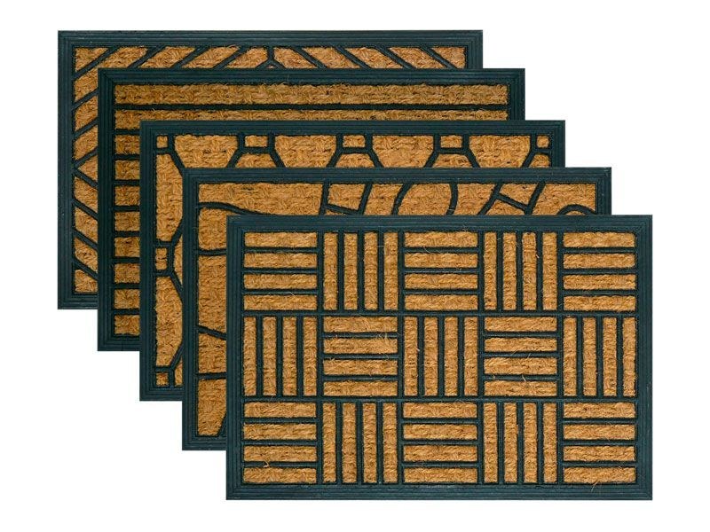 Rohož 40x60cm Criss Cross PP+kokos