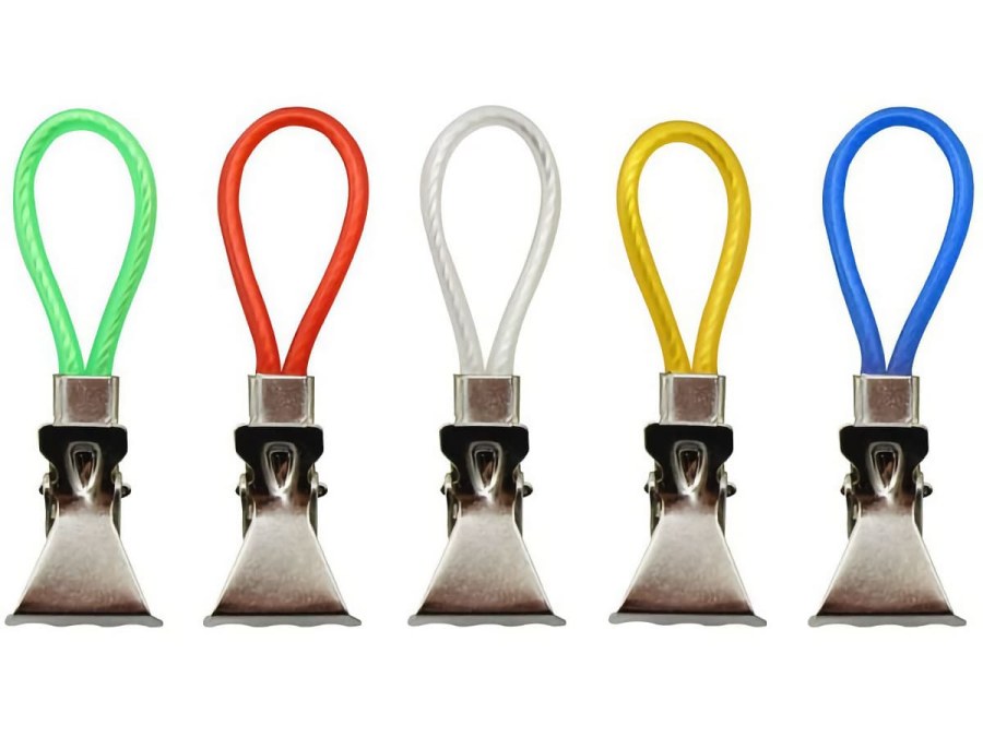 Skřipce/poutka 5ks na utěrky - Domácnost a úklid potřeby a pomůcky pro domácnost