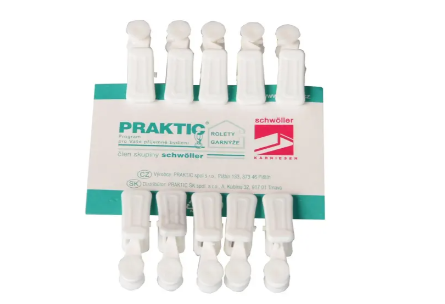 Žabka pro U kolejničku 10ks/bílá PH - Domácnost a úklid potřeby a pomůcky pro domácnost