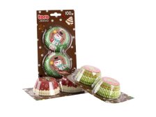 Košíček na muffiny 5x3,2cm/100ks vánoční