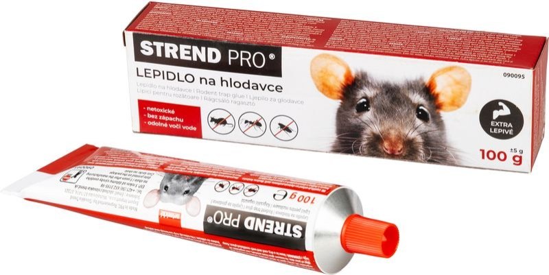 Lepidlo/nástraha 100g na hlodavce,myši,potkany a hmyz Strent Pro