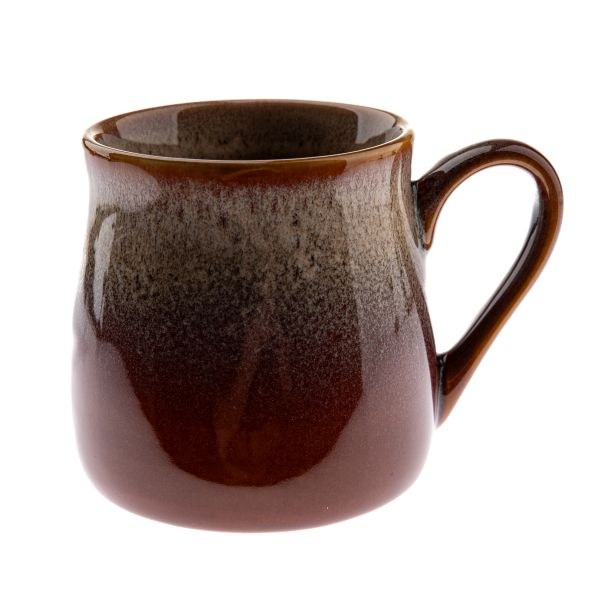 Hrnek 560ml tm.hnědý, keramika - Kuchyně stolování