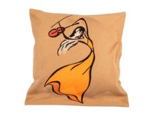 Návlek na polštář 45x45cm Dívka s houslemi, bavlna