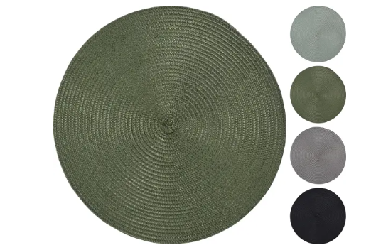 Prostírání 38cm mix barev, PP/tkanina - Domácnost a úklid bytové dekorace, textilní doplňky