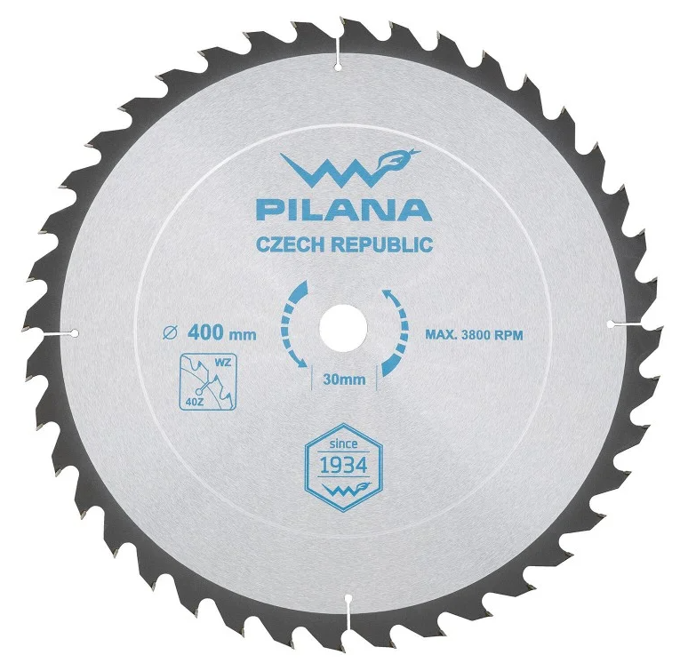 Kotouč pil. SK400x3x30mm/40Z měk.+tvrdé dřevo Pilana - Kotouče řezné
