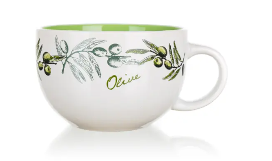 Hrnek 660ml/13,5cm Jumbo Olives, keramika - Kuchyně stolování