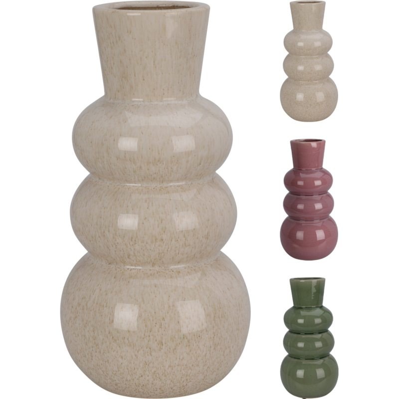 Váza 25cm bubliny mix barev Váza 25cm bubliny mix barev - Domácnost a úklid bytové dekorace, textilní doplňky