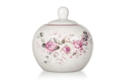Cukřenka 280ml ROSE, keramika - Kuchyně stolování