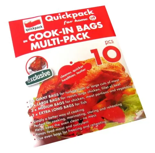 Sada sáčků+uzávěry na pečení 10ks/mix velikostí Sada sáčků+uzávěry na pečení 10ks/mix velikostí - Kuchyně kuchyňské náčiní a pomůcky