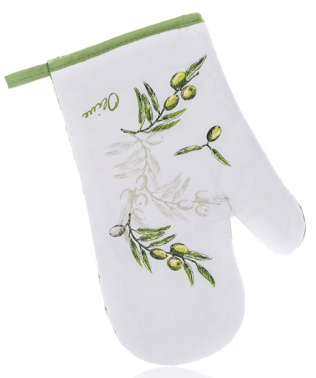 Chňapka bavlna+poutko Olives Chňapka bavlna+poutko Olives - Kuchyně kuchyňský textil