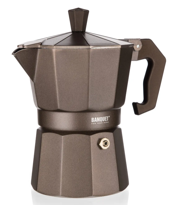 Kávovar 6 šálků CAMPI hnědý Al - Kuchyně nádobí, příslušenství
