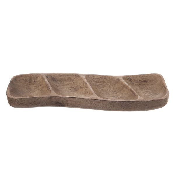 Miska dělená 36x11x4cm, mangovník Miska dělená 36x11x4cm, mangovník