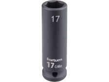 Hlavice rázová 17mm 1/2" CrMoV Fortum