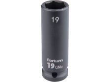 Hlavice rázová 19mm 1/2" CrMoV Fortum
