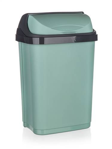 Koš na odpadky 10l výsuvný černo/zelený PH Koš na odpadky 10l výsuvný černo/zelený PH - Domácnost a úklid úklidové pomůcky a prostředky