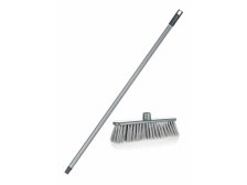 Smeták 30cm+hůl 120cm Economy stříbrný, PH