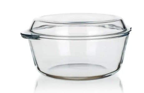 Pekáč+víko 2,2l+0,9l kulatý, sklo Pekáč+víko 2,2l+0,9l kulatý, sklo - Kuchyně nádobí, příslušenství