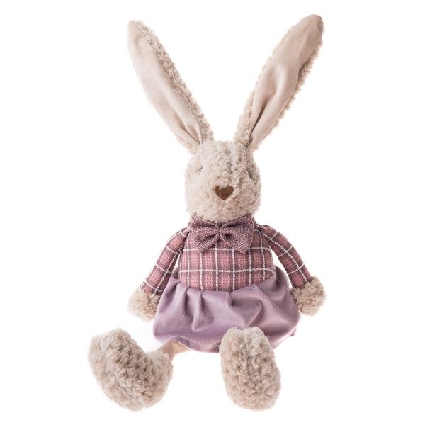 Zaječice sedící 56cm, textil - Domácnost a úklid Jaro + Velikonoce