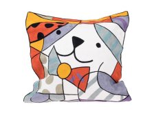 Návlek na polštář 45x45cm Pes barevný, bavlna