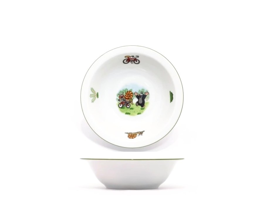 Miska 16cm/400ml Krtek a hlemýžď, porcelán - Kuchyně stolování