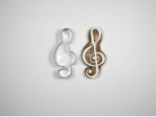 Vykrajovačka Houslový klíč, nerez