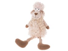 Ovečka sedící 36cm, textil