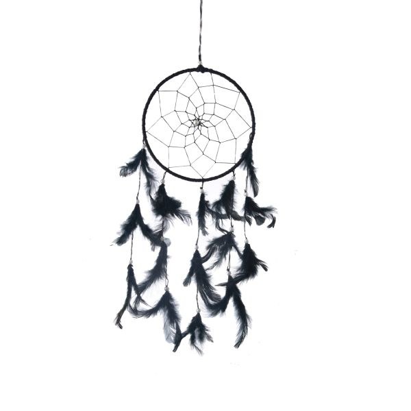 Lapač snů 15x40cm černý