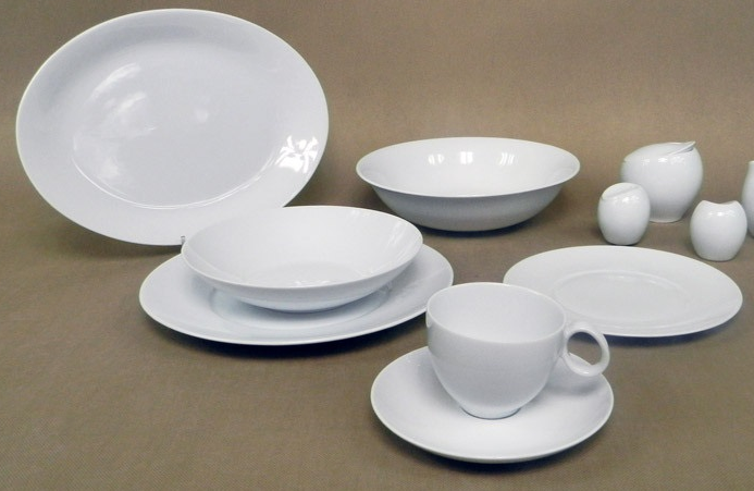 Talíř 21,5cm hluboký Quebec porcelán - Kuchyně stolování