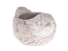Květináč Ptáček 13,5cm beton