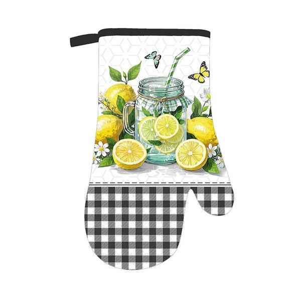 Chňapka+poutko Citron 18x30cm, bavlna Chňapka+poutko Citron 18x30cm, bavlna - Kuchyně kuchyňský textil