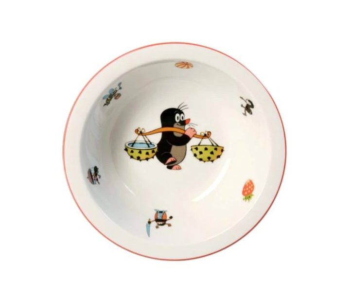 Miska 16cm/400ml Krtek a kaštany, porcelán Miska 16cm/400ml Krtek a kaštany, porcelán - Kuchyně stolování