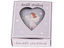 Srdce Anděl strážný, porcelán