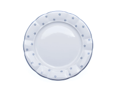 Talíř dezertní 19cm Benedikt modrotisk