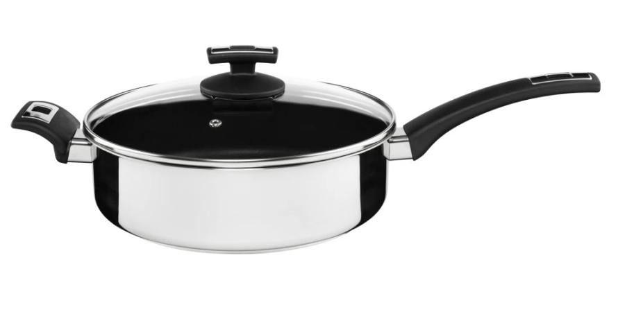 Pánev+poklice 26x8cm/3,9l Flonax Standard, nerez/nepřil.povrch Pánev+poklice 26x8cm/3,9l Flonax Standard, nerez/nepřil.povrch - Kuchyně nádobí, příslušenství