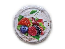 Víčko Twist 82/10ks Ovoce 55558