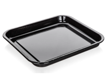 Plech na peč.41x37x4cm Black, smalt