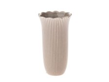 Váza 14,2cm béžová, porcelán