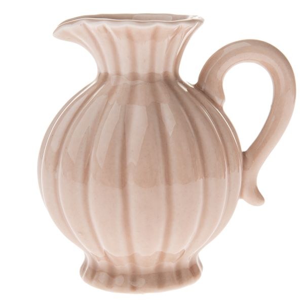 Váza s uchem 9,8cm béžová, porcelán Váza s uchem 9,8cm béžová, porcelán - Domácnost a úklid bytové dekorace, textilní doplňky