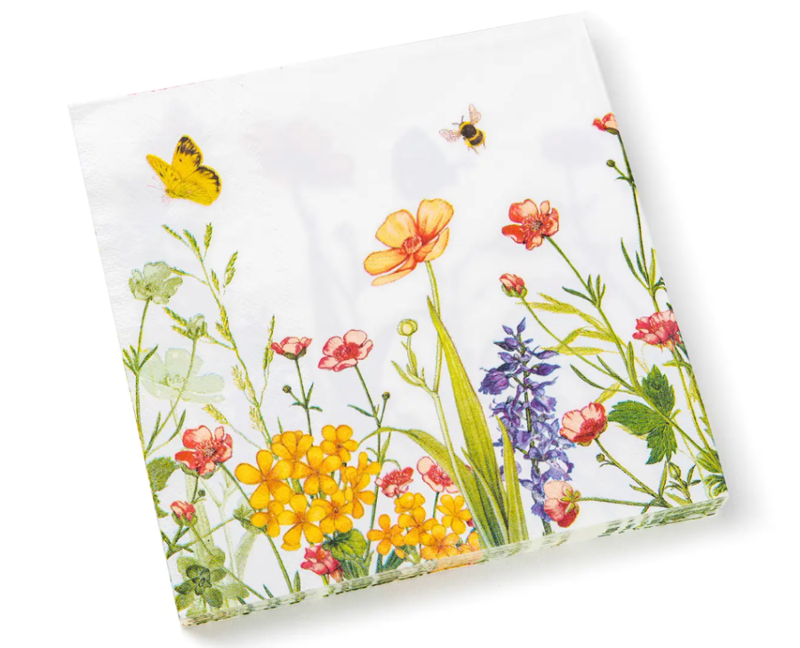 Ubrousky Meadow 20ks/33x33cm/3vrstvy - Kuchyně stolování