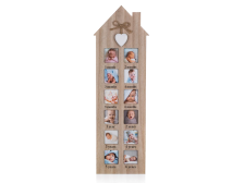 Fotorámeček Baby 48x14,8cm/12 fotek, dřevo