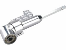Nástavec/držák bitů 1/4"x140mm+magnet do vrtačky pravoúhlý, Extol Premium