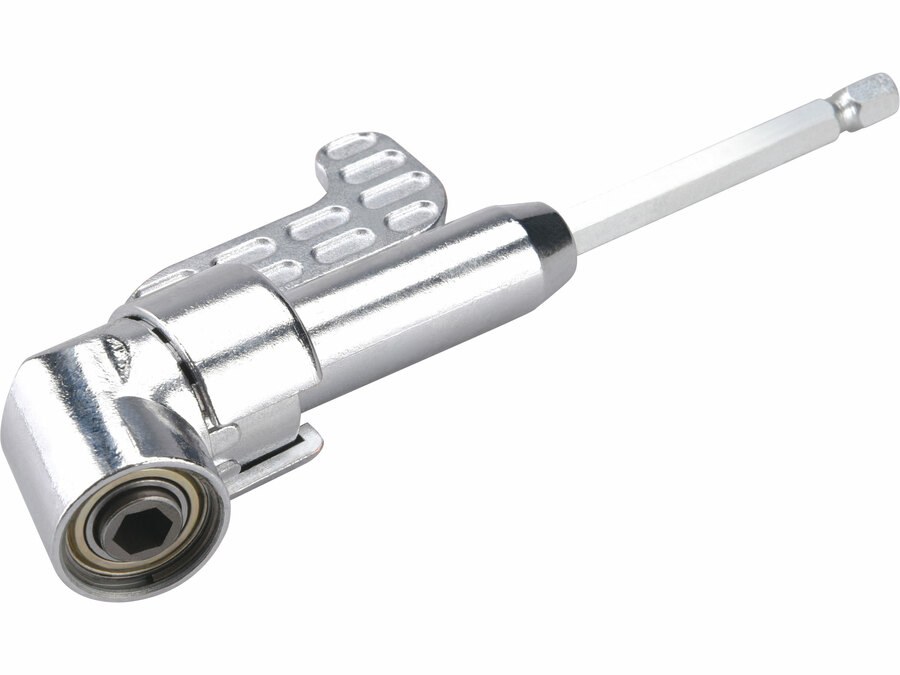 Nástavec/držák bitů 1/4"x140mm+magnet do vrtačky pravoúhlý, Extol Premium - Dům a dílna elektro, pneu nářadí a příslušenství