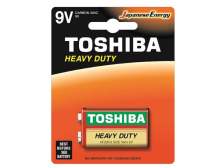 Baterie 6F22R/1BP 9V Toshiba Heavy Duty