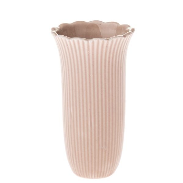 Váza 14,2cm béžová, porcelán - Domácnost a úklid bytové dekorace, textilní doplňky